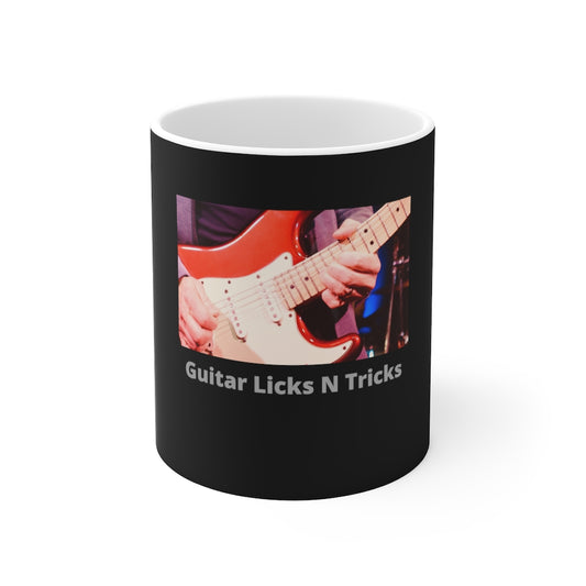 A8: Guitar Licks N Tricks Mug 11oz