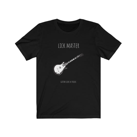 A3: Guitar Licks N Tricks "Lick Master" T Shirt