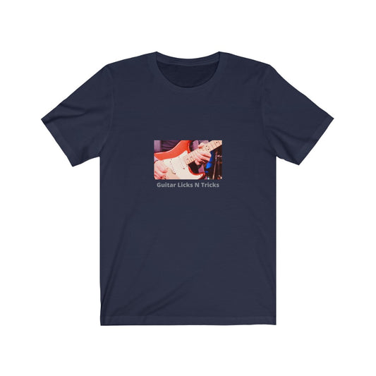 A4: Guitar Licks N Tricks Group Logo T Shirt