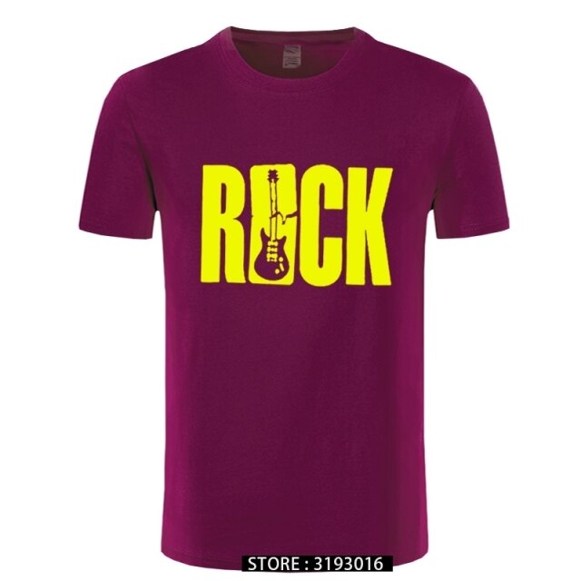 B7: ROCK Guitars T-Shirt (FREE SHIPPING)