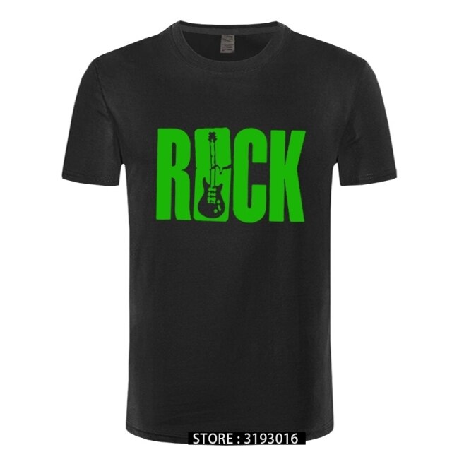 B7: ROCK Guitars T-Shirt (FREE SHIPPING)