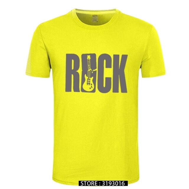 B7: ROCK Guitars T-Shirt (FREE SHIPPING)