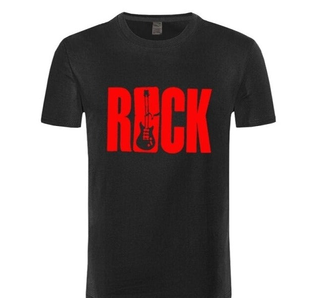 B7: ROCK Guitars T-Shirt (FREE SHIPPING)