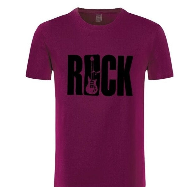 B7: ROCK Guitars T-Shirt (FREE SHIPPING)