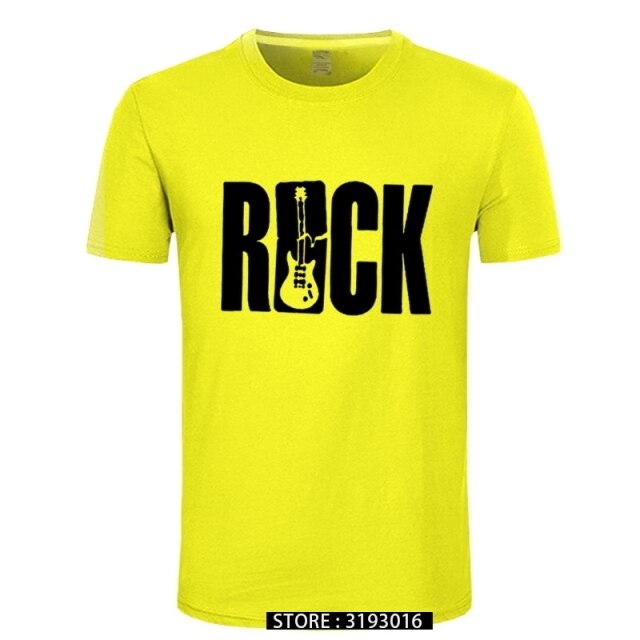 B7: ROCK Guitars T-Shirt (FREE SHIPPING)